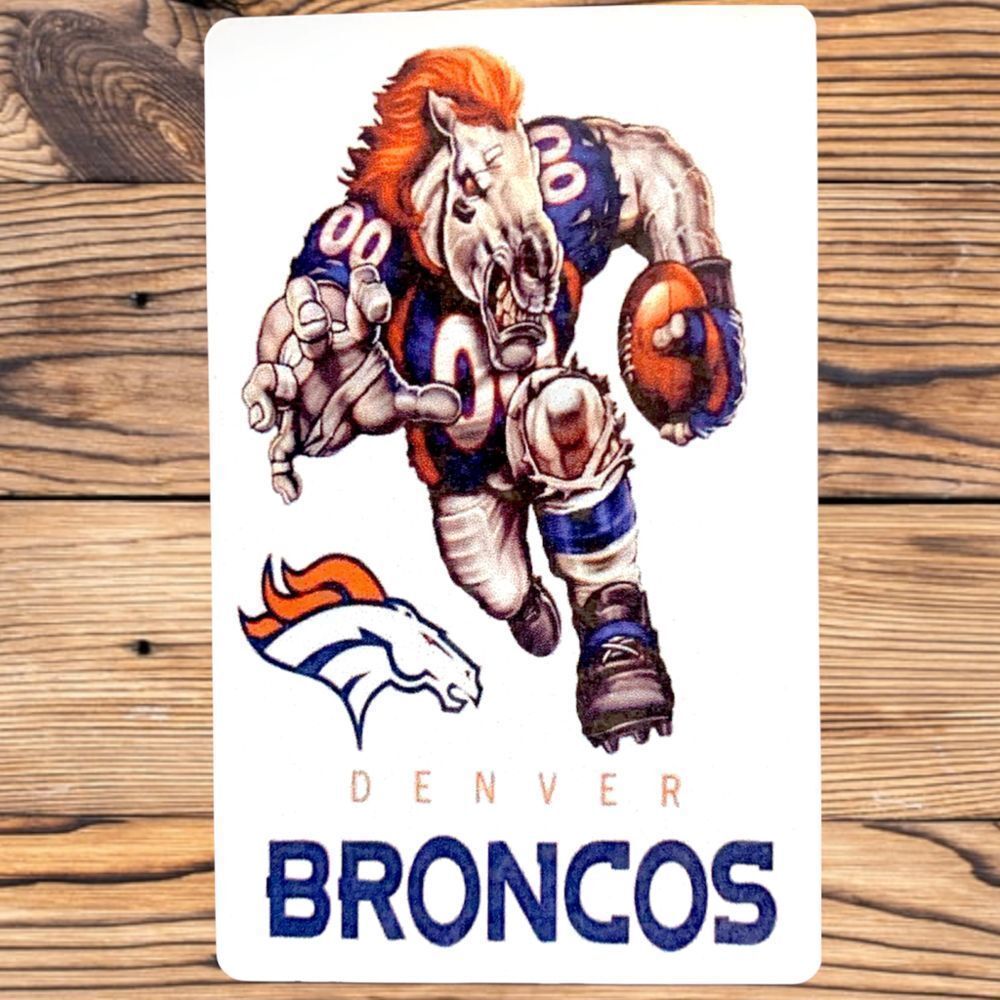 Denver Broncos Magnet for Refrigerator Locker Door Etc.